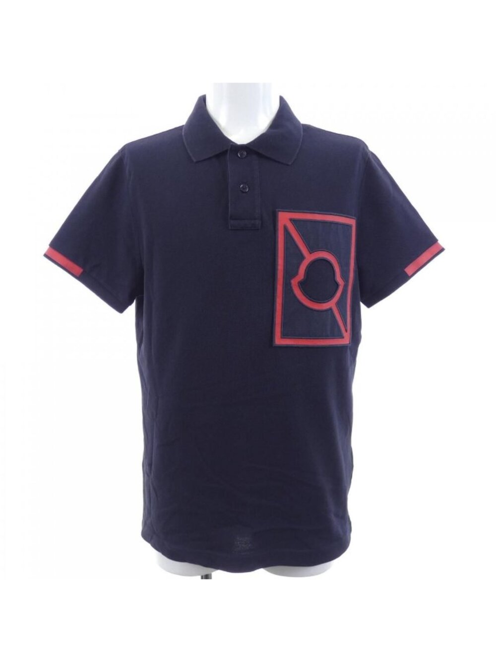 Moncler Polo Navy